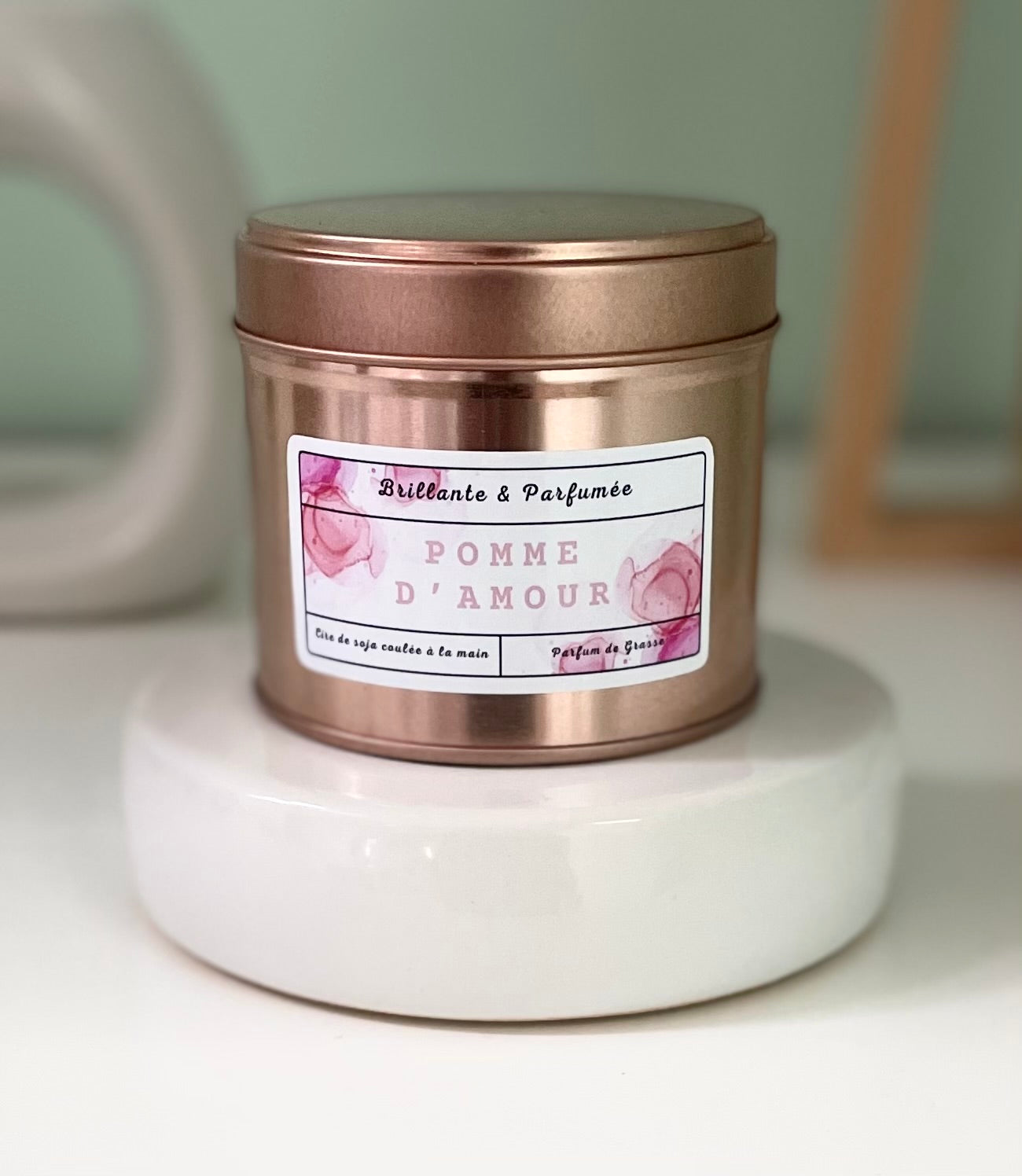 Bougie Pomme d'amour