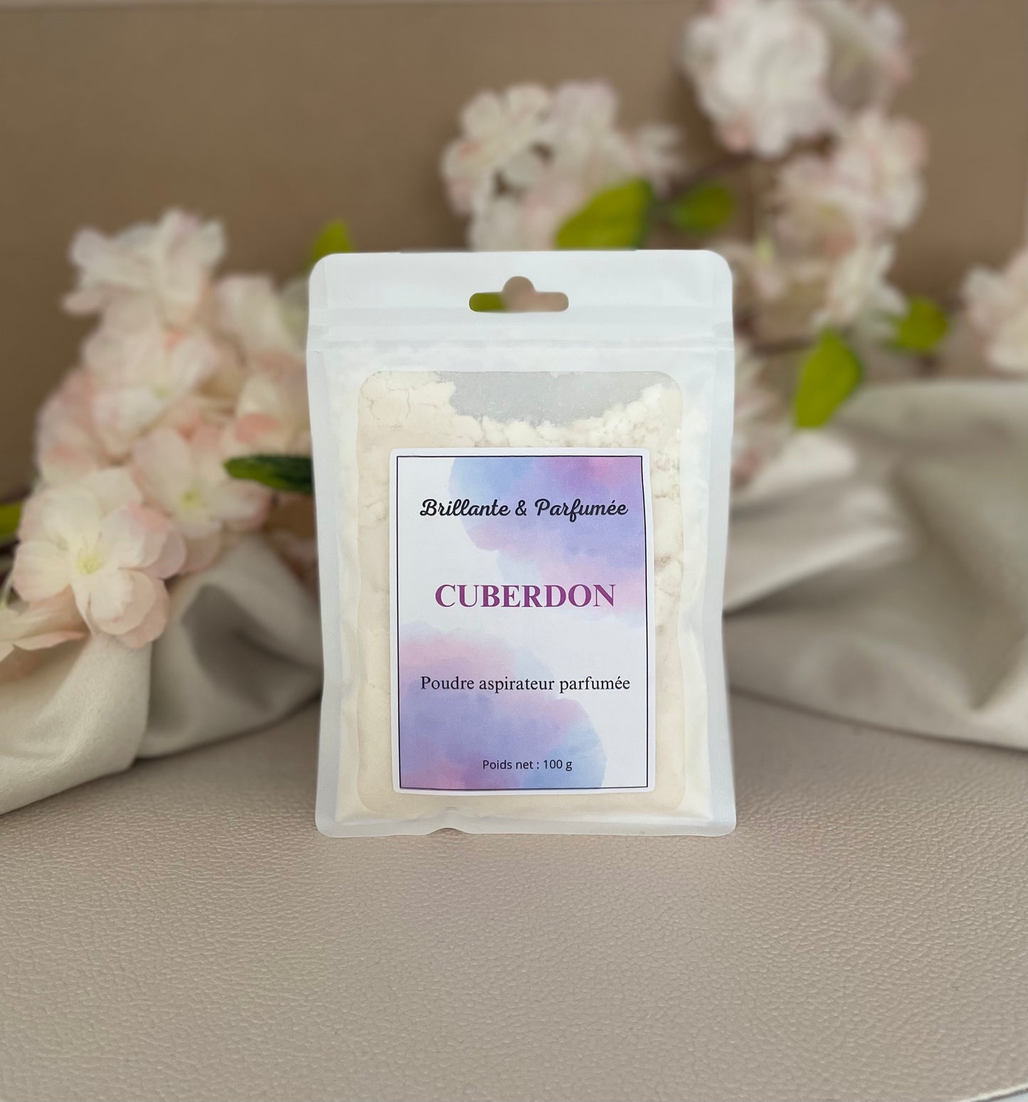 Poudre aspirateur parfumée